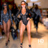 HEED NYC Women's Signature Black Tulle Bodysuit